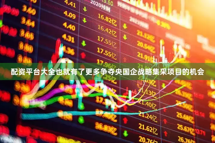 配资平台大全也就有了更多争夺央国企战略集采项目的机会